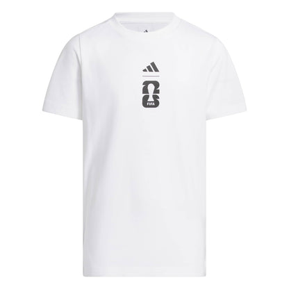 Adidas World Cup Official Match Ball T-Shirt White Youth