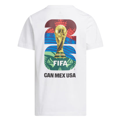 Adidas World Cup Official Match Ball T-Shirt White Youth