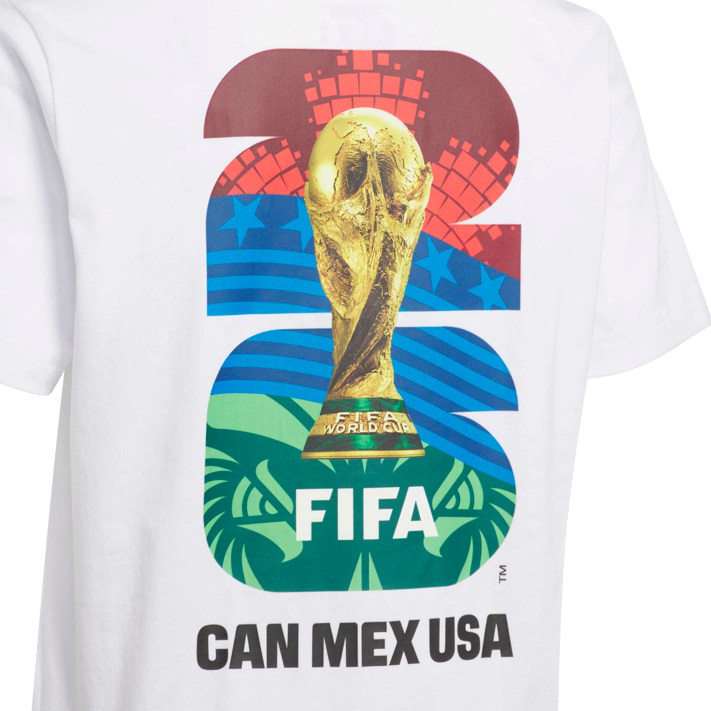 Adidas World Cup Official Match Ball T-Shirt White Youth