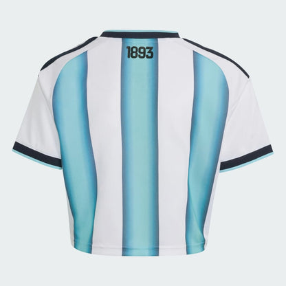 Adidas Argentina 2026 Cropped Home Jersey Women's
