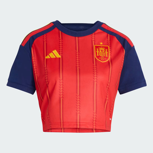 Adidas Spain 2026 Cropped Home Jersey Women's