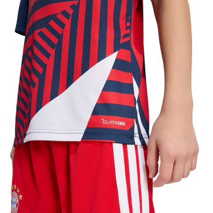 Adidas Bayern Munich 26/27 Pre-Match Jersey Youth