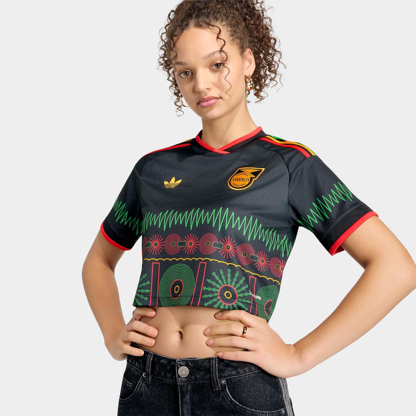 Adidas Jamaica 2026 Crop Away Jersey Women's