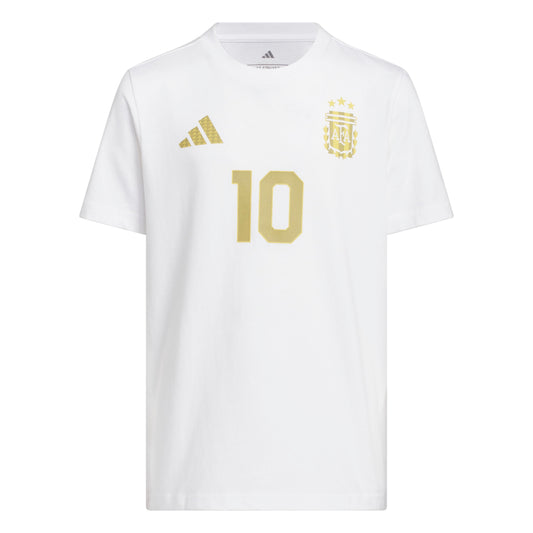 Adidas Argentina Messi Graphic T-Shirt Youth
