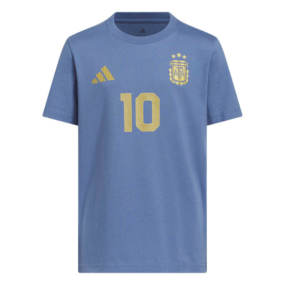 Adidas Argentina Messi Graphic T-Shirt Youth