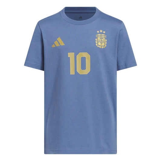 Adidas Argentina Messi Graphic T-Shirt Youth