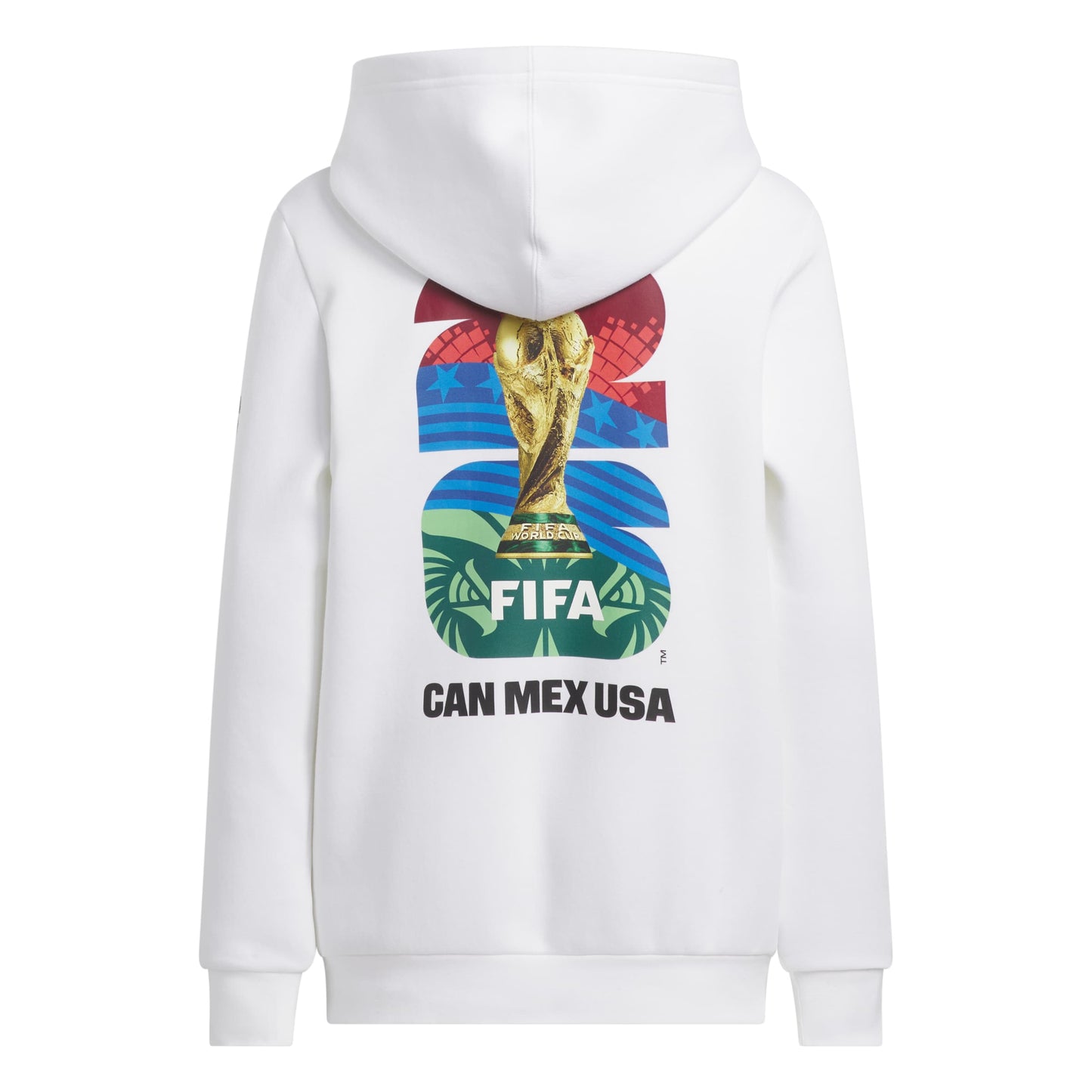 Adidas World Cup Official Match Ball Hoodie White Youth