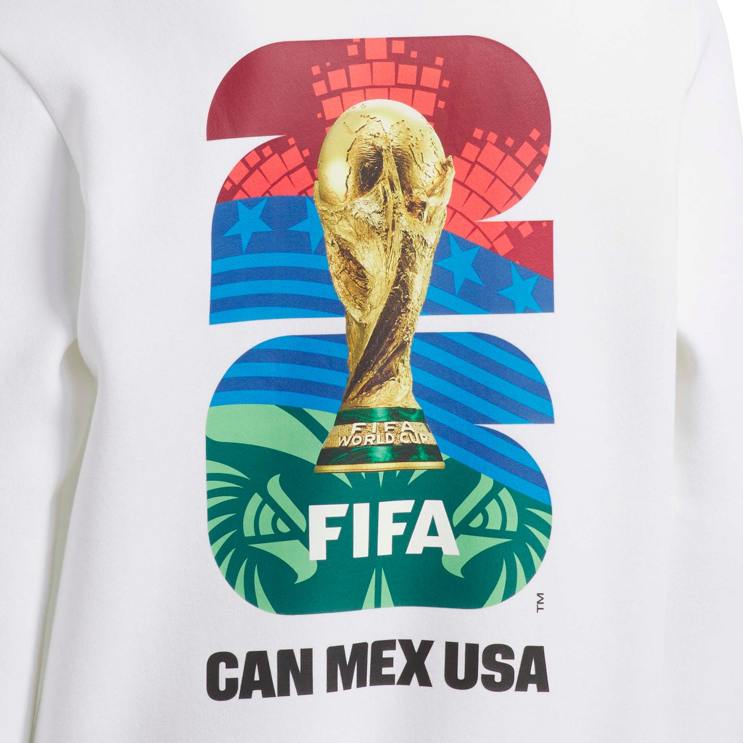 Adidas World Cup Official Match Ball Hoodie White Youth