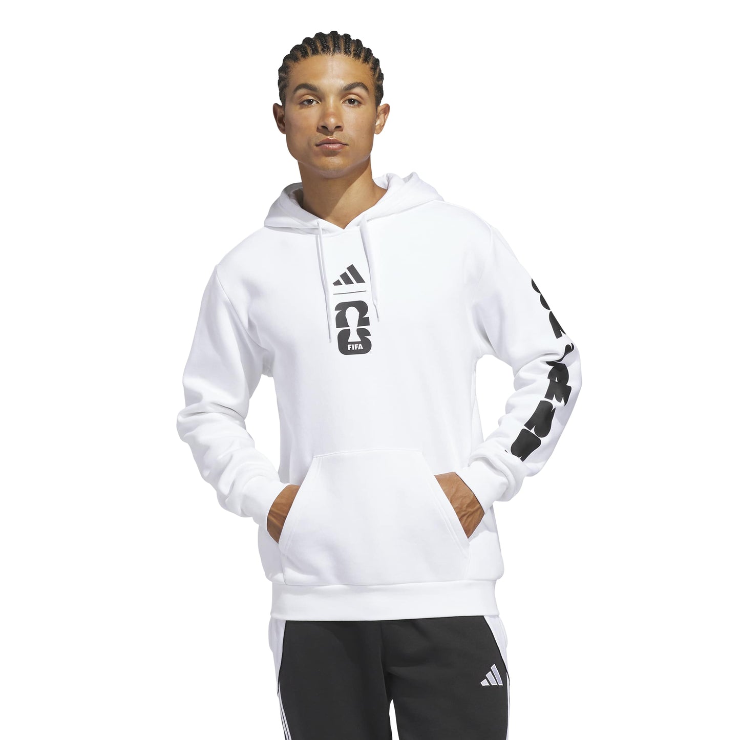 Adidas World Cup Official Match Ball Hoodie White