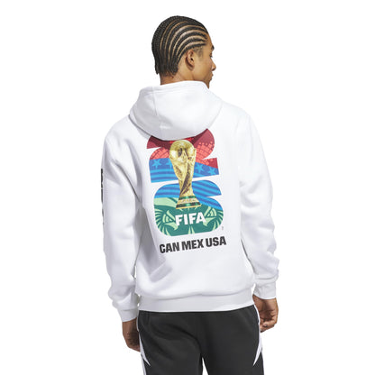 Adidas World Cup Official Match Ball Hoodie White