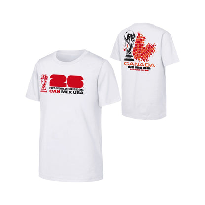 Canada FIFA World Cup 2026™ White T-Shirt Youth