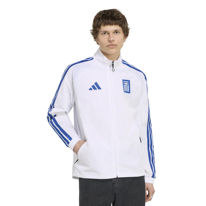 Adidas Greece 2026 Home Anthem Jacket