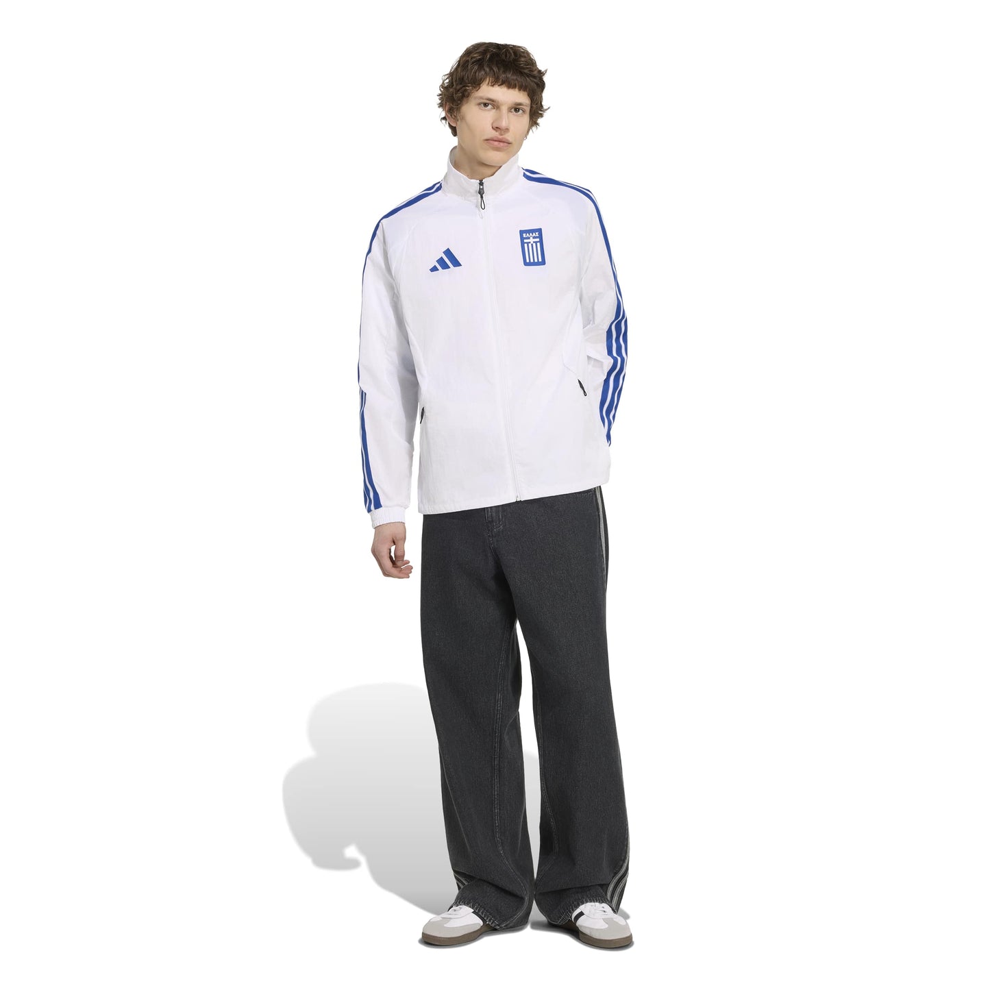 Adidas Greece 2026 Home Anthem Jacket