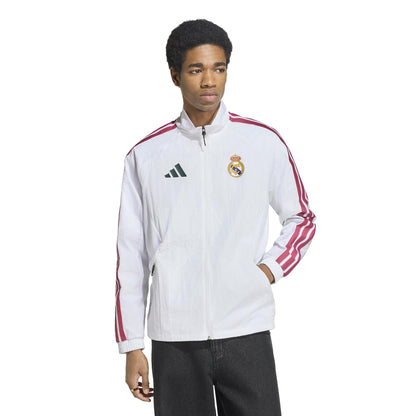 Adidas Real Madrid 26/27 Home Anthem Jacket