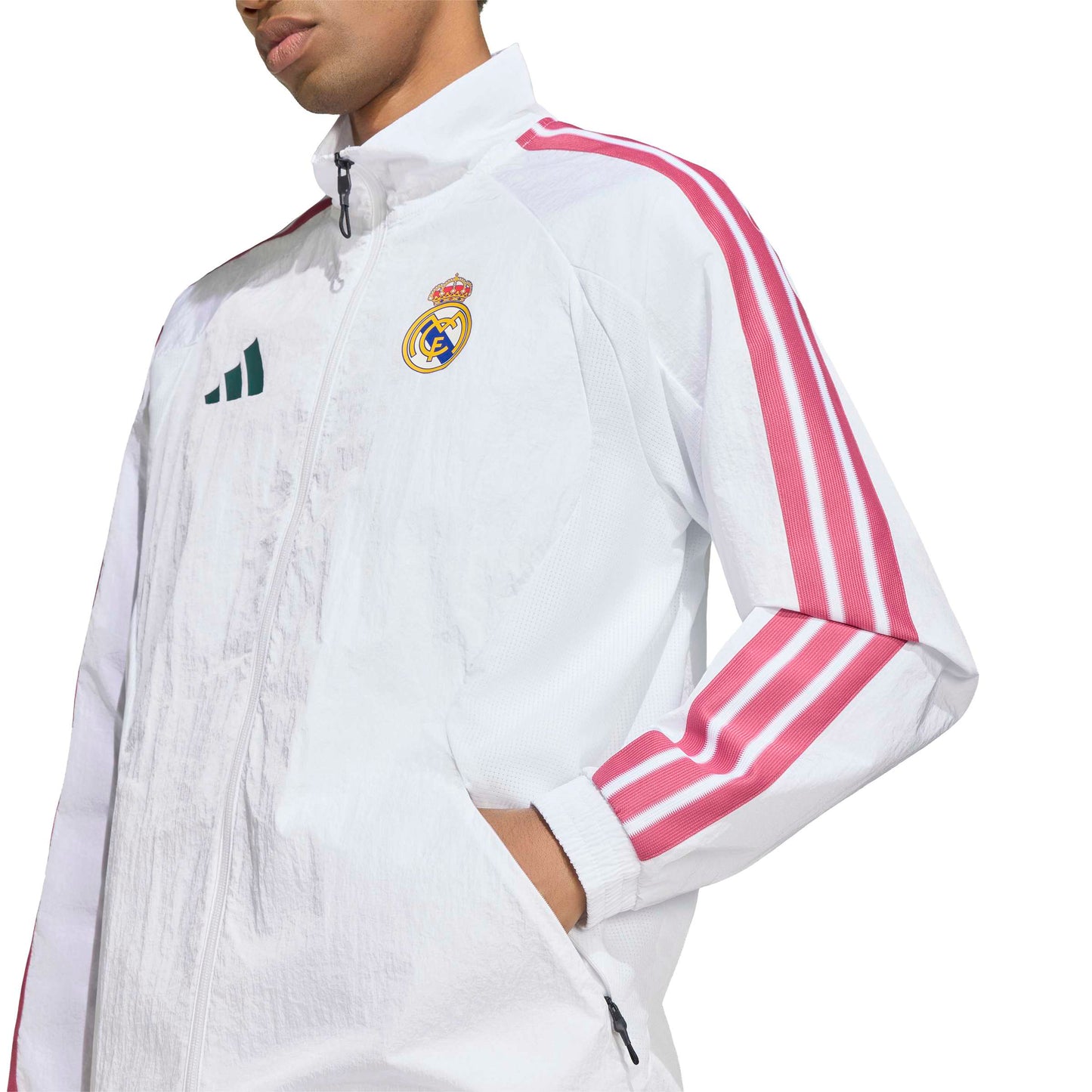Adidas Real Madrid 26/27 Home Anthem Jacket