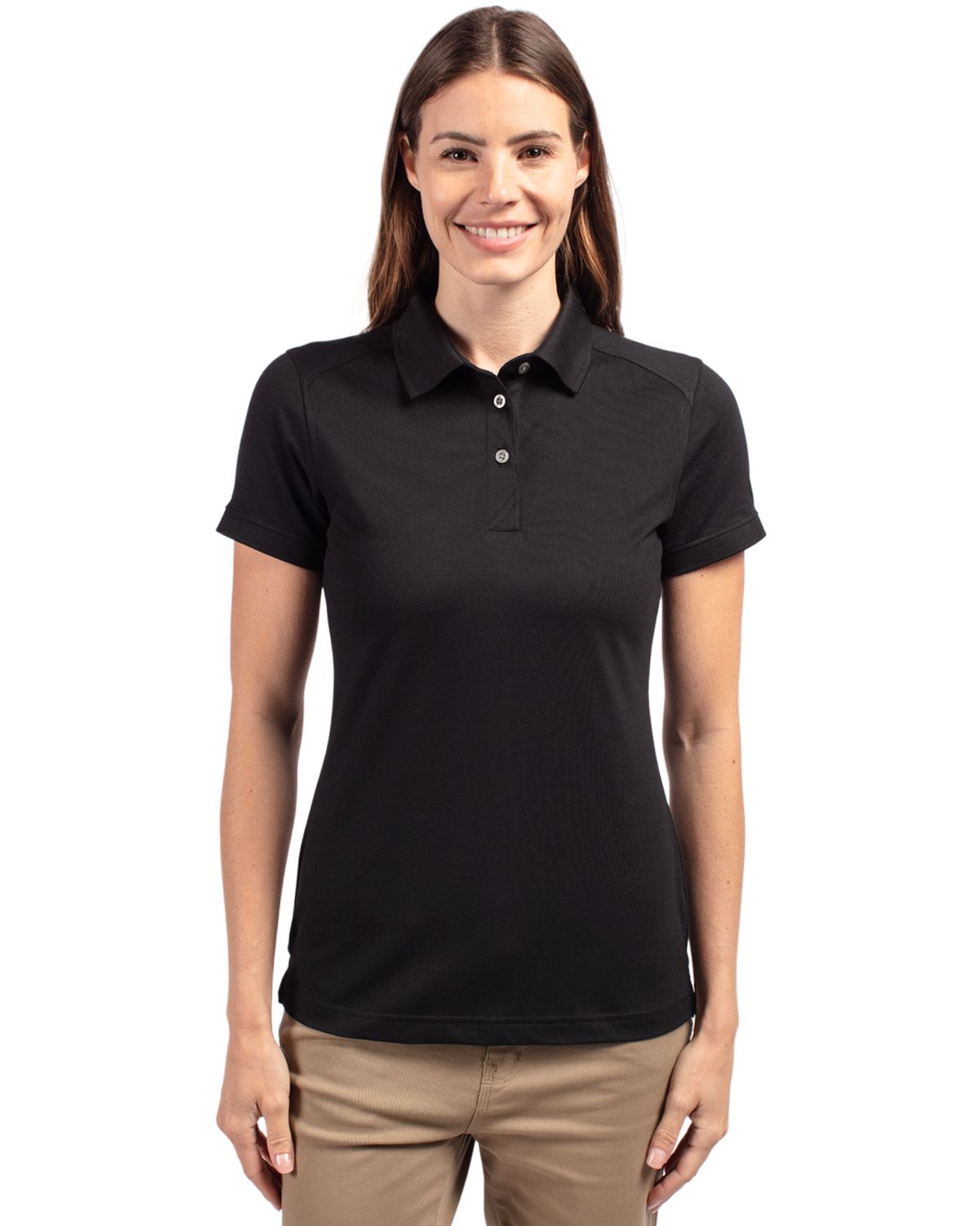 Cutter & Buck Advantage Eco Tri-Blend Pique Polo Women's