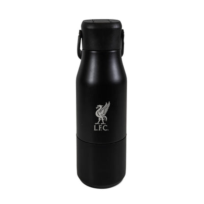 Liverpool Stainless Steel Black Water Bottle (650 ML)