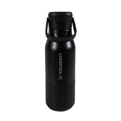 Liverpool Stainless Steel Black Water Bottle (650 ML)