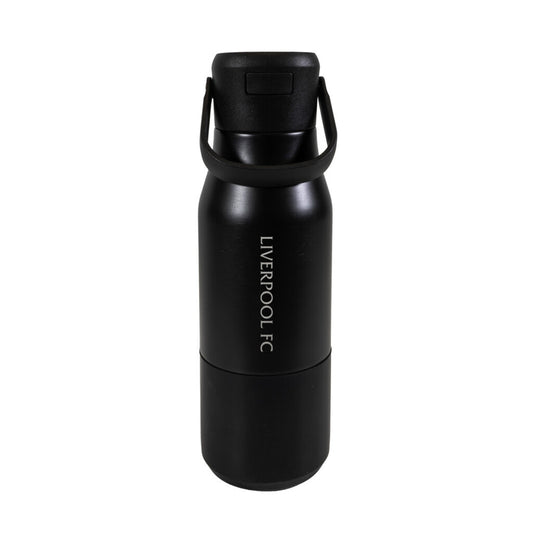 Liverpool Stainless Steel Black Water Bottle (650 ML)