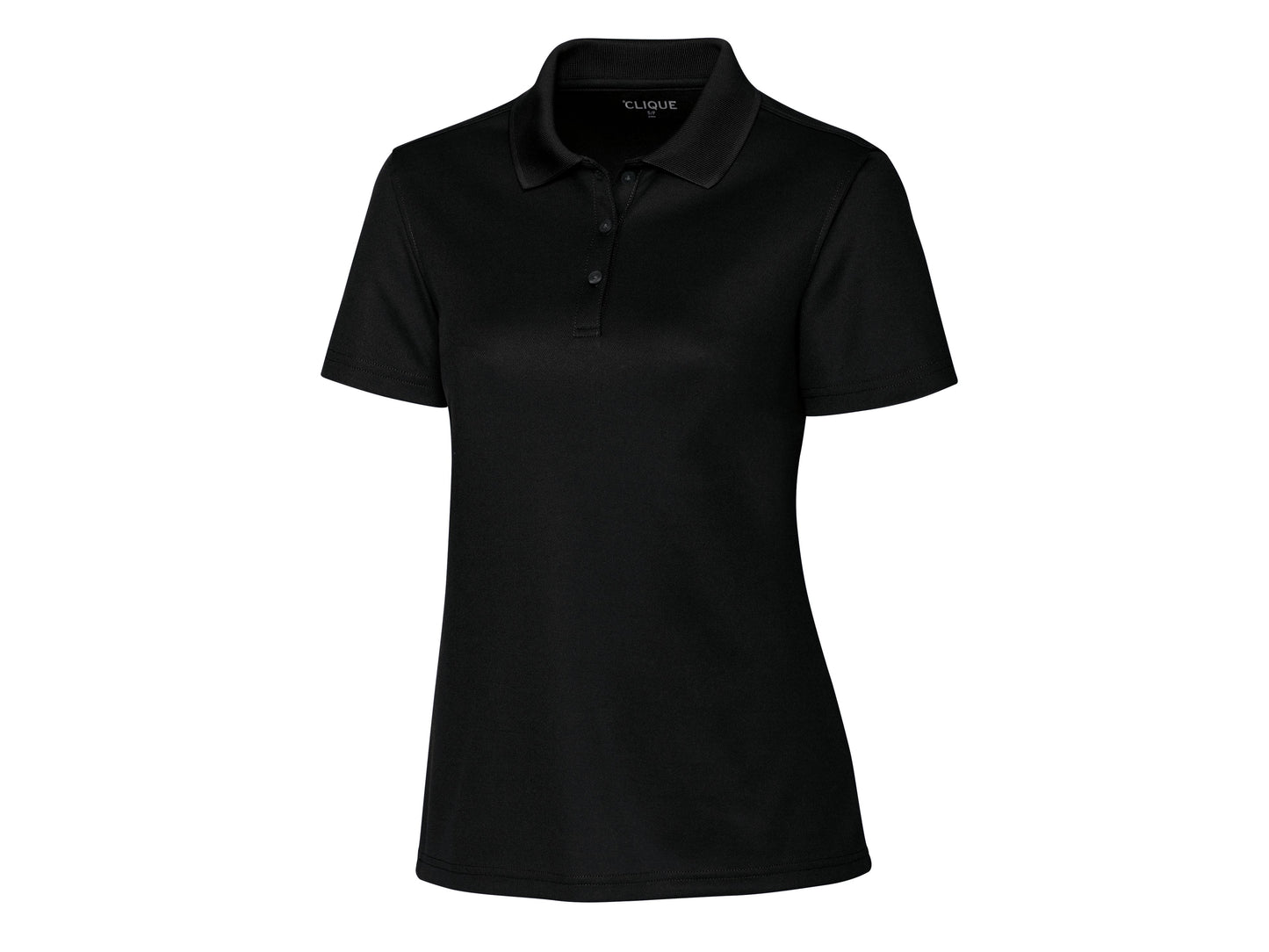 Clique Spin Eco Performance Pique Polo Women's Black