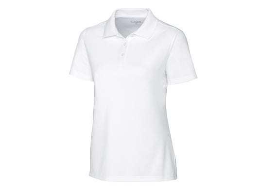 Clique Spin Eco Performance Pique Polo Women's White