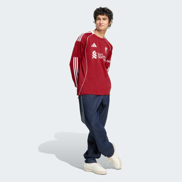 Adidas Liverpool 25/26 Long Sleeve Home Jersey