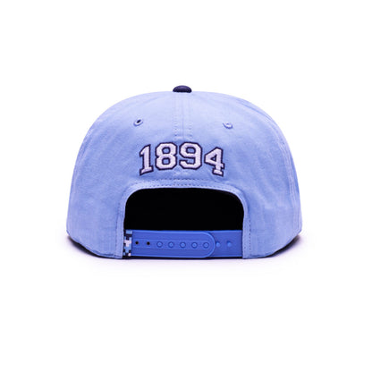 Manchester City Fan Ink Swingman Flat Peak Snapback Hat
