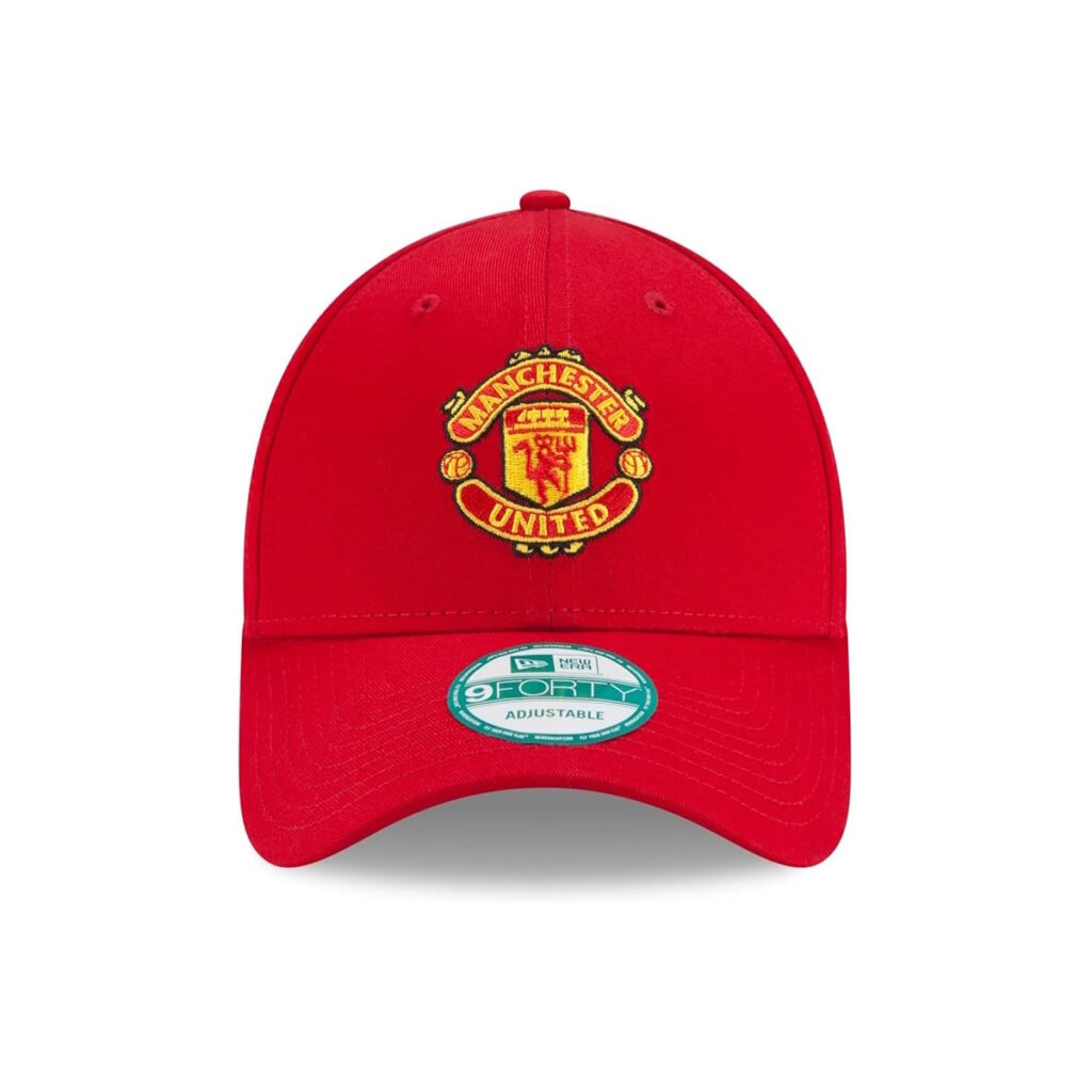 Manchester United New Era 9Forty Red Club Crest Snapback Hat
