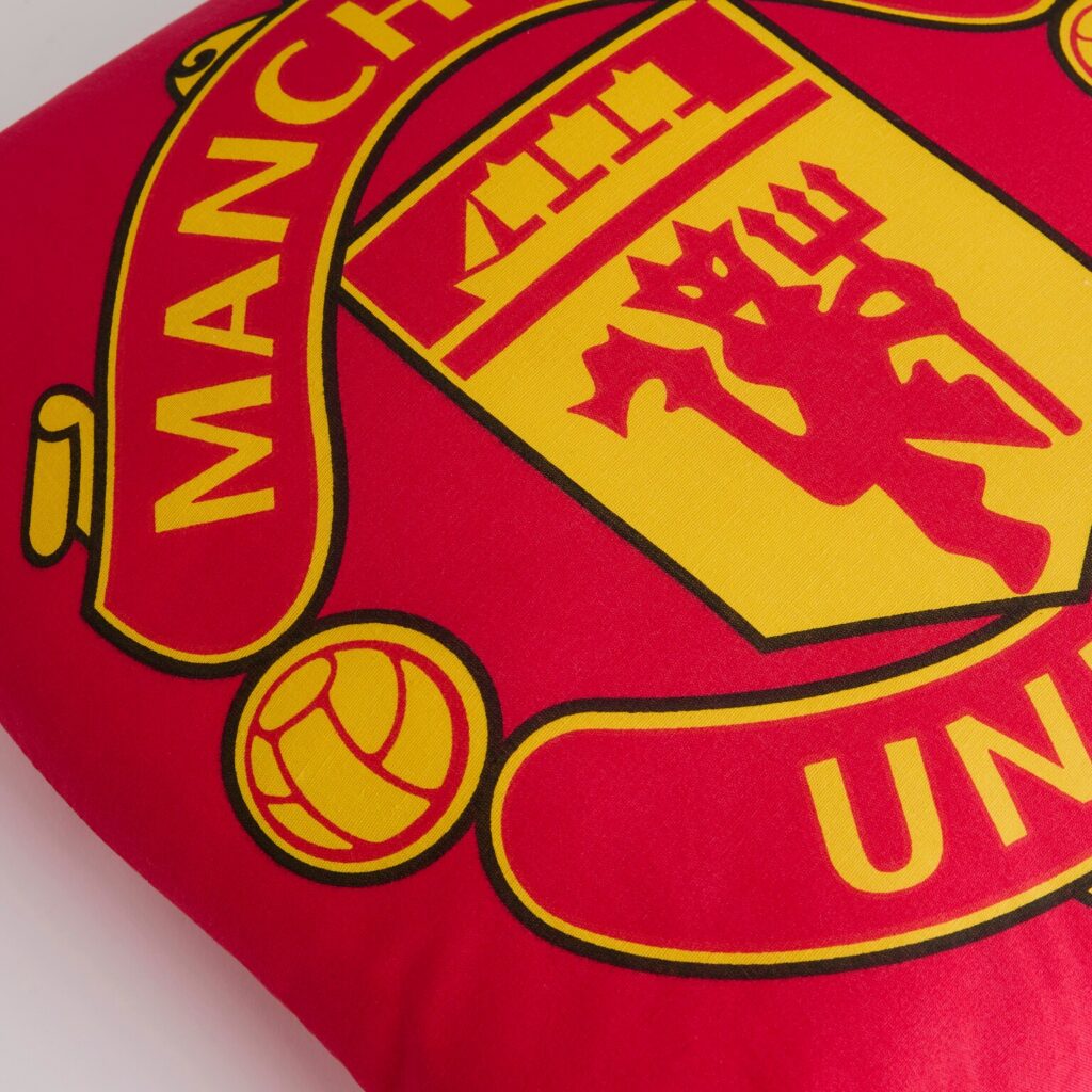 Manchester United Crest Cushion