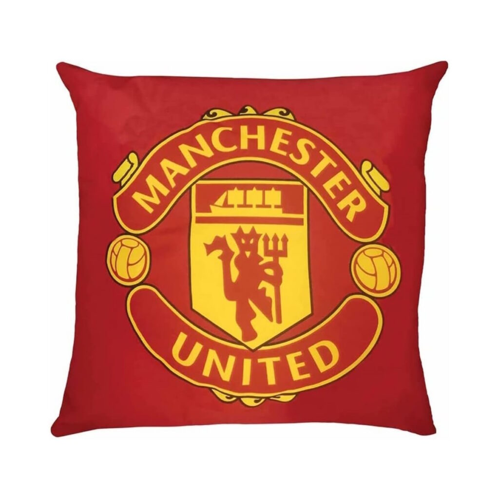 Manchester United Crest Cushion