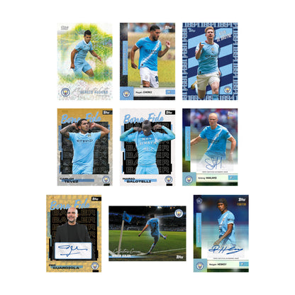 Topps 2025-26 Manchester City Team Set Box (30 Cards)