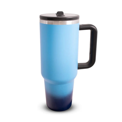 Manchester City Handle Flip Straw Insulated Tumbler (40 OZ)