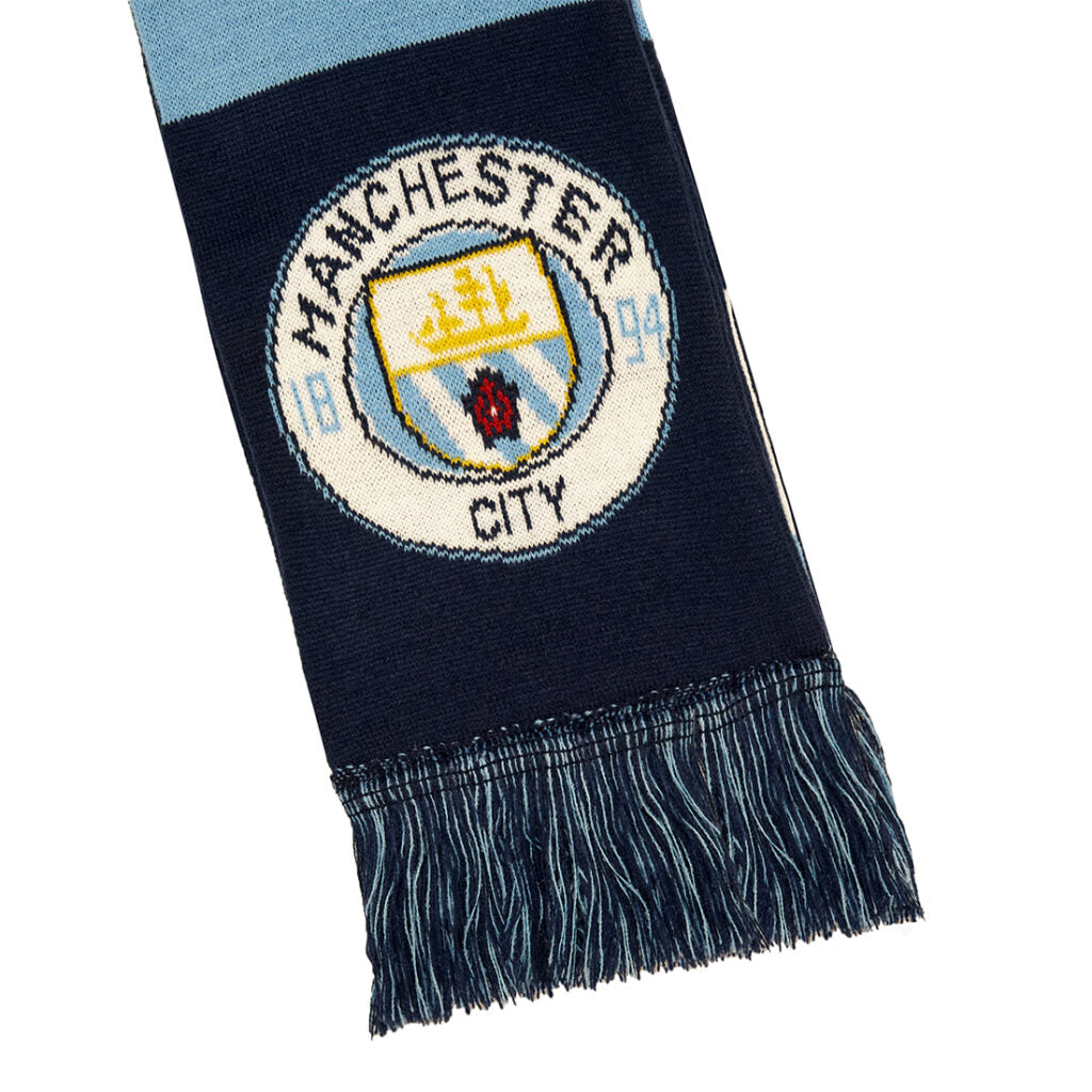 Manchester City Cityzens Double-Sided Acrylic Scarf
