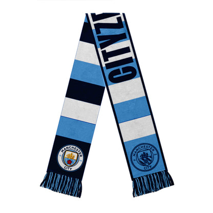 Manchester City Cityzens Double-Sided Acrylic Scarf