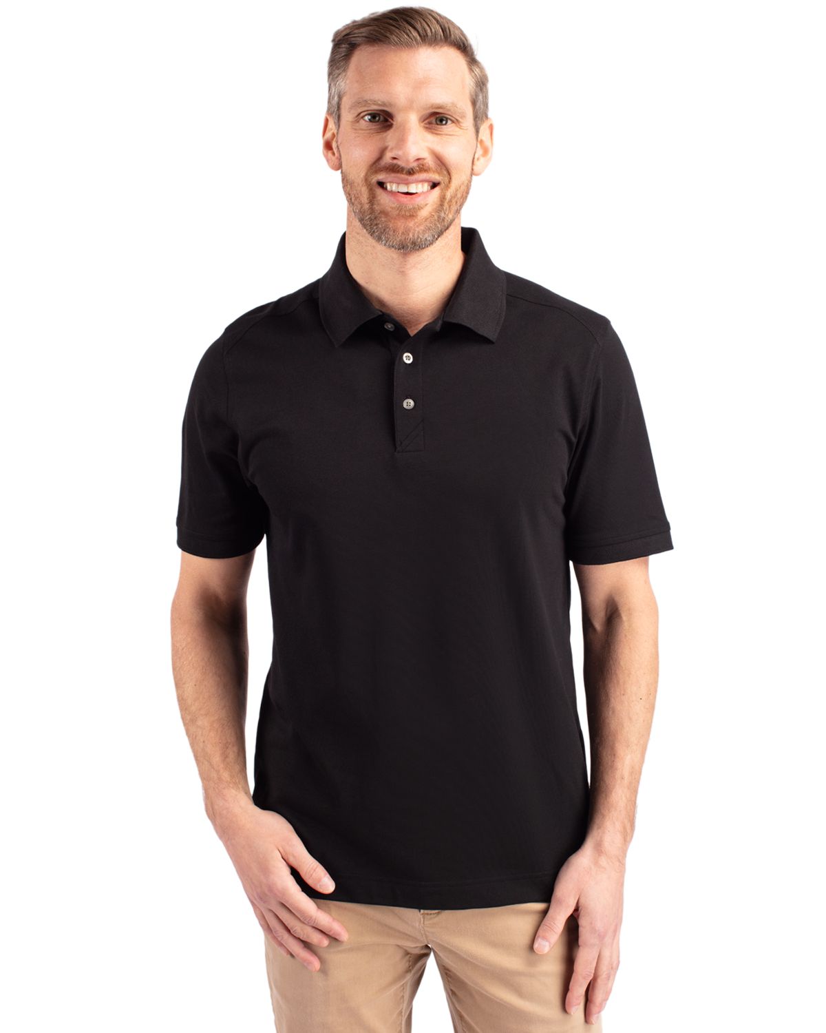 Cutter & Buck Advantage Eco Tri-Blend Pique Polo