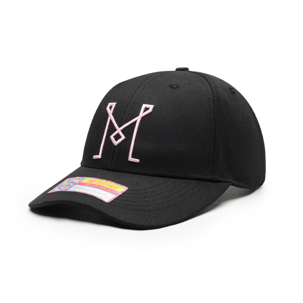 Inter Miami Fan Ink Black Standard Adjustable Hat