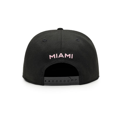 Inter Miami Black Dawn Snapback Cap
