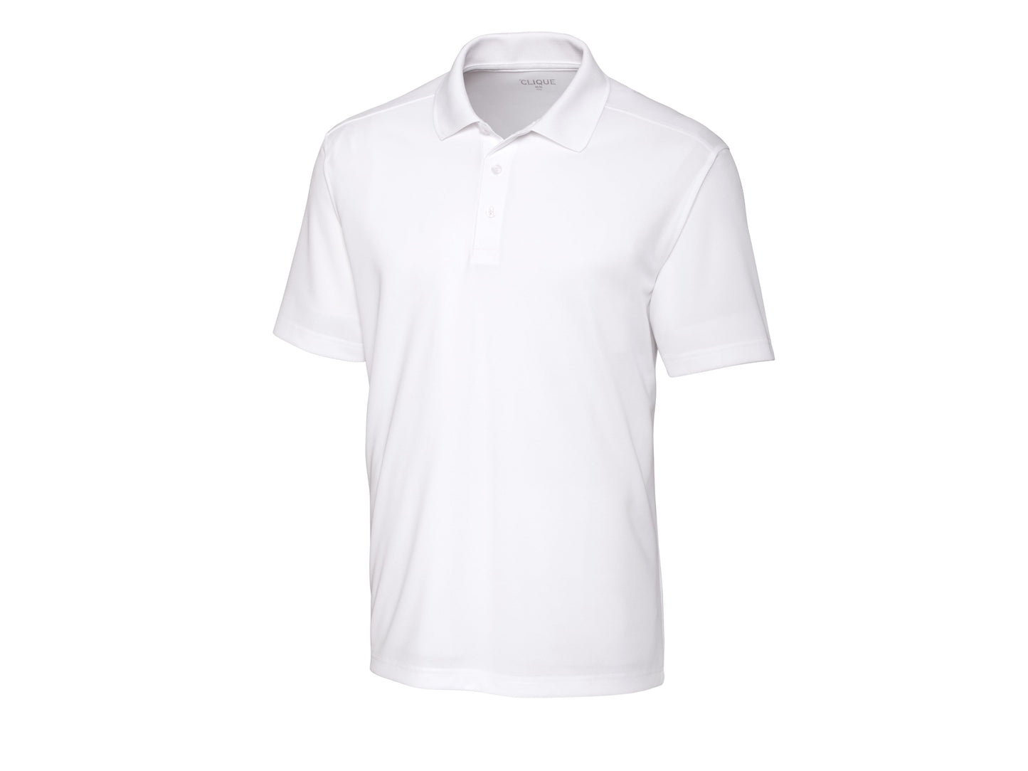 Clique Spin Eco Performance Pique Polo White