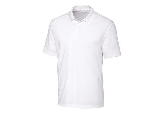 Clique Spin Eco Performance Pique Polo White