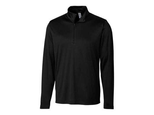 Clique Spin Eco Performance Quarter Zip Pullover Black