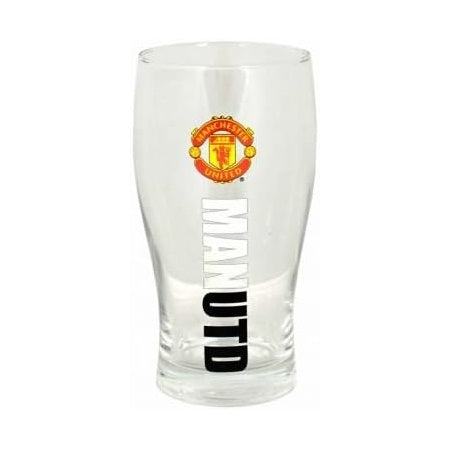 Manchester United Woodmark Tulip Pint Glass