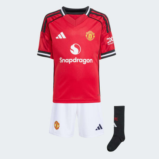 Adidas Manchester United 25/26 Mini-Kit Home Jersey