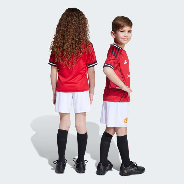 Adidas Manchester United 25/26 Mini-Kit Home Jersey