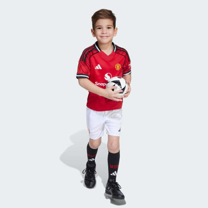 Adidas Manchester United 25/26 Mini-Kit Home Jersey