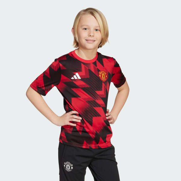 Adidas Manchester United 25/26 Pre-Match Jersey Youth