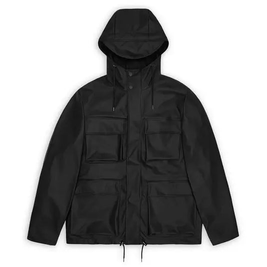 Rains Pocket Jacket W3 Black