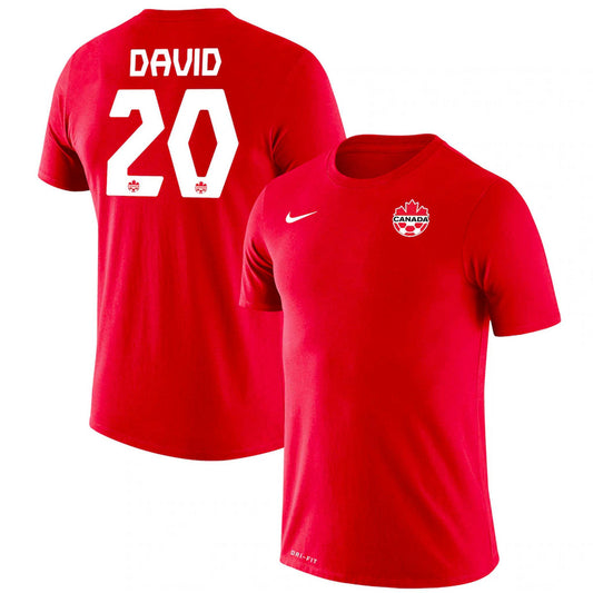 Nike Canada Soccer T-Shirt J David 20