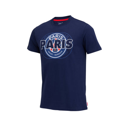 Paris Saint Germain Core Logo T Shirt Navy Youth
