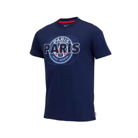 Paris Saint Germain Core Logo T Shirt Navy Youth