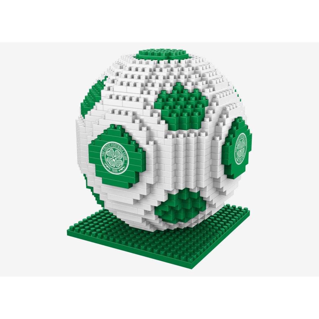 Celtic BRXLZ 3D Soccer Ball Construction Kit